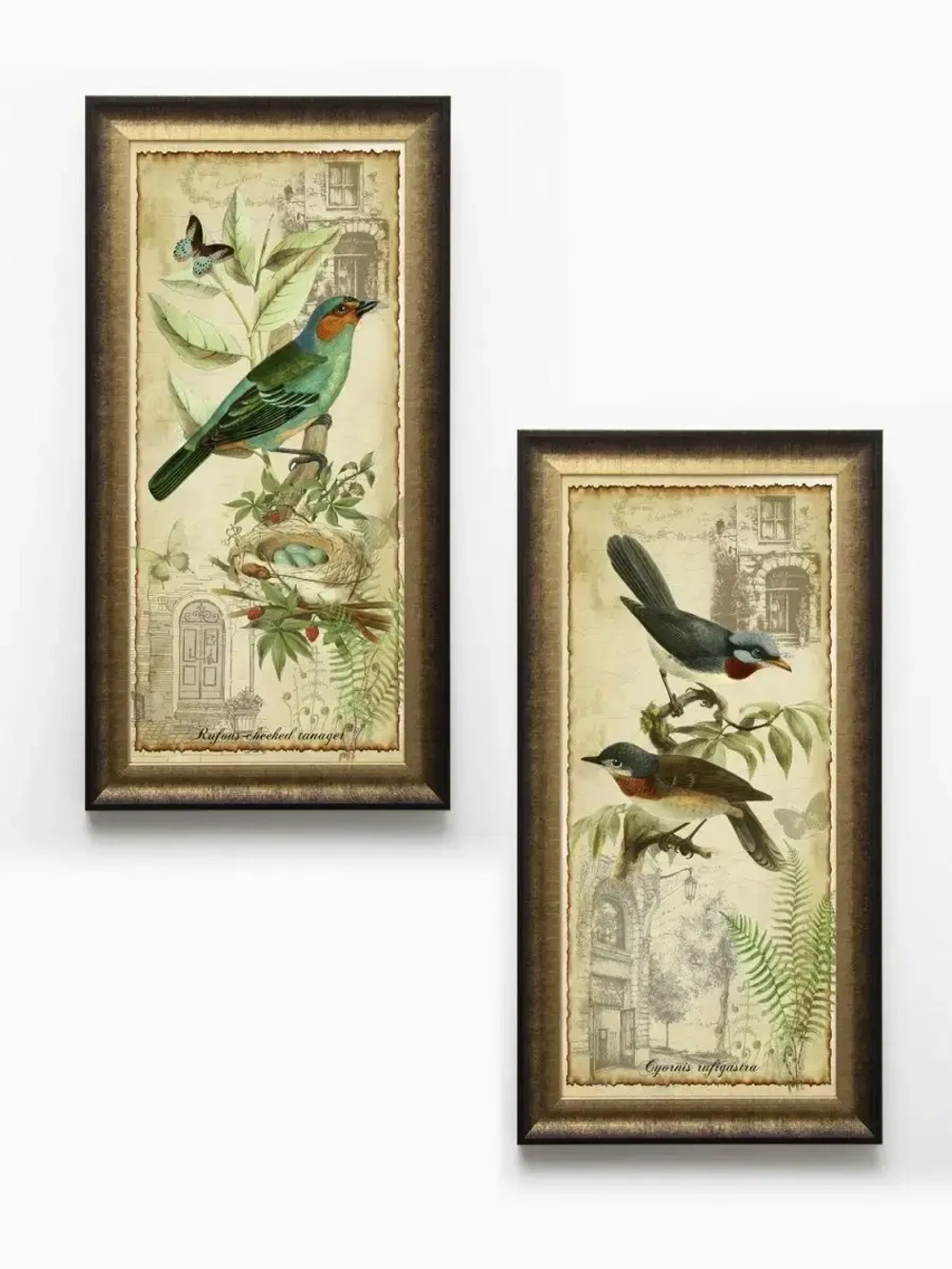 Картина на стену интерьерная 2 шт 44,5*23 см