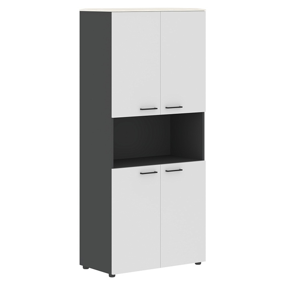 Шкаф для документов с 2-мя комплектами дверей JAY (Джэй)