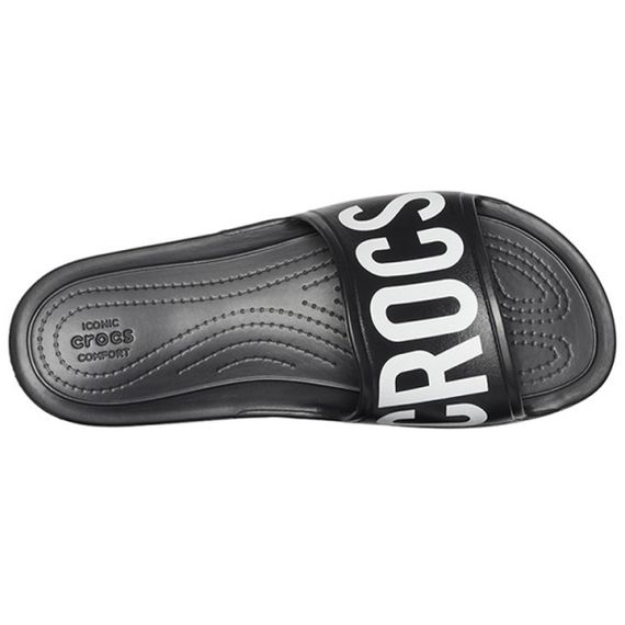Crocs Sloane Logo Mania 'Black'