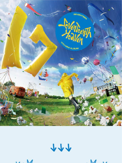 Альбом SEVENTEEN - SEVENTEENTH HEAVEN 11th Mini Album CARAT Version