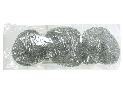 Мочалка для посуды металлическая 3шт VETTA