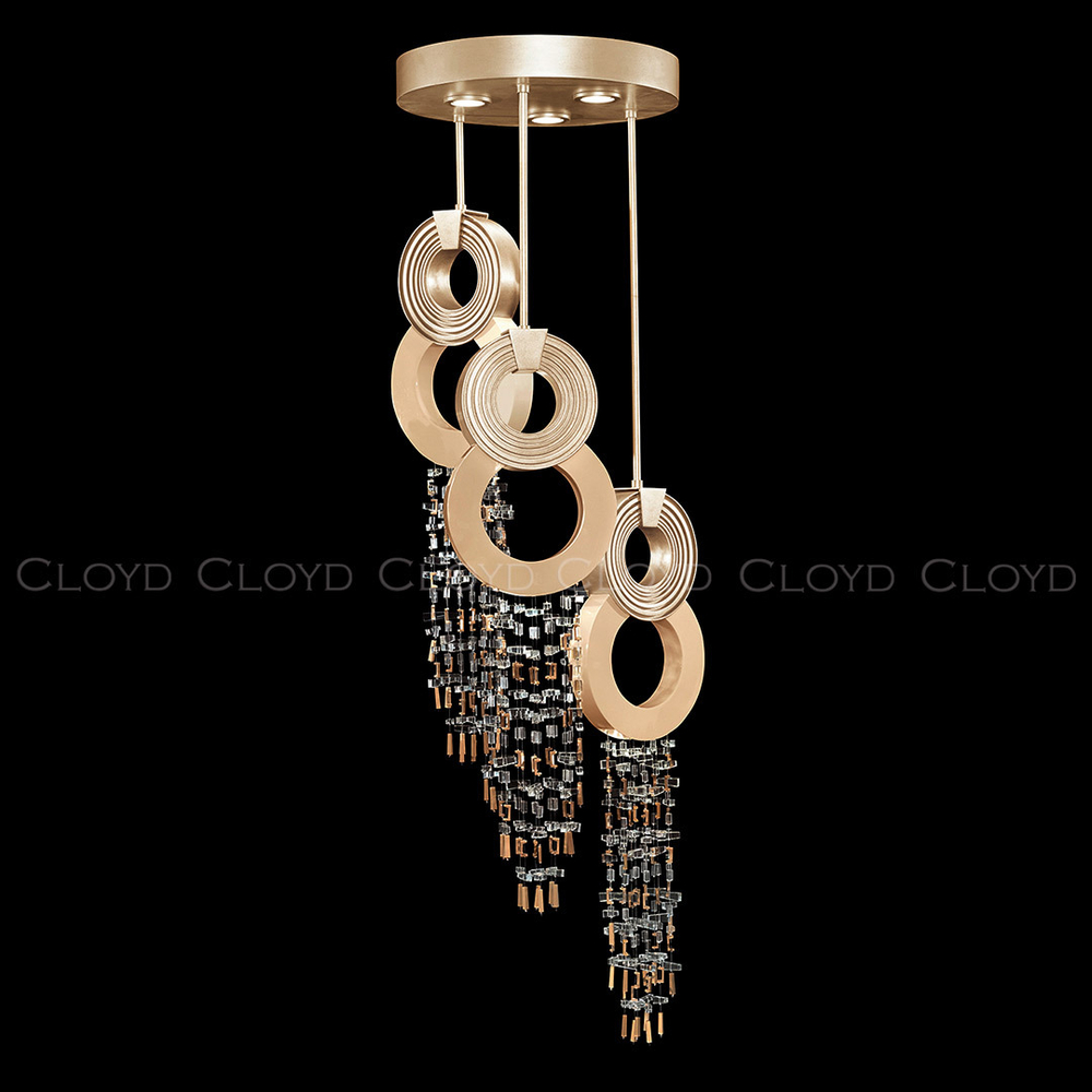 Люстра Cloyd APOLLINER C6 / Ø46 см - латунь (арт.11539)