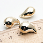 Подвеска Капля, цвет золото, размер 18*11 мм, цена за 1 шт