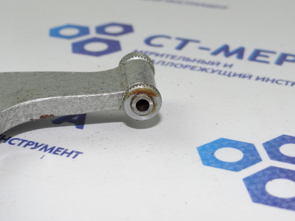 Микрометр резьбовой МВМ- 75 (50-75мм.) Ц/д 0,01мм. ГОСТ 4380-78 (8 пар вставок)