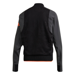Женская Кофта теннисная Adidas VRCT Primeblue Jacket Women - grey six/black