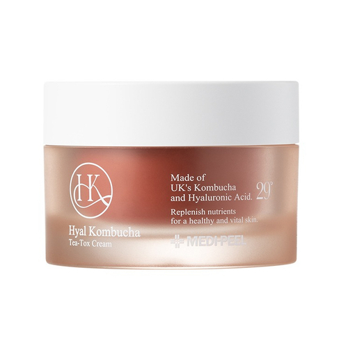 Двойной крем с 50% комбучи и церамидами Medi-Peel Hyal Kombucha Tea-Tox Cream