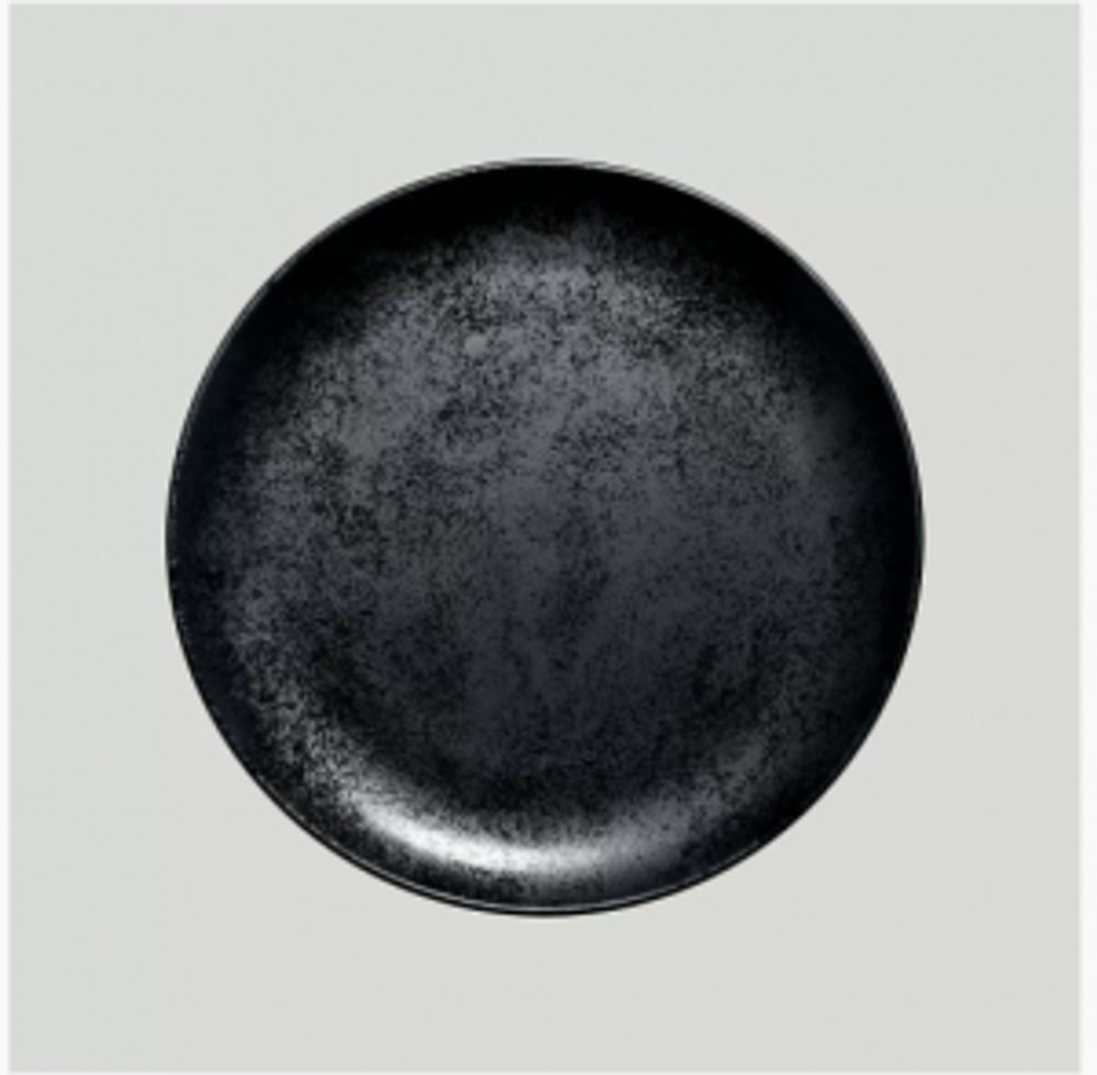 Тарелка круглая плоская RAK Porcelain Karbon 24 см (81220527)