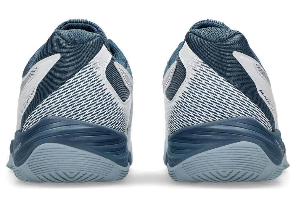 Мужские кроссовки для бадминтона/сквоша Asics Blade FF - белые/винтажные индиго