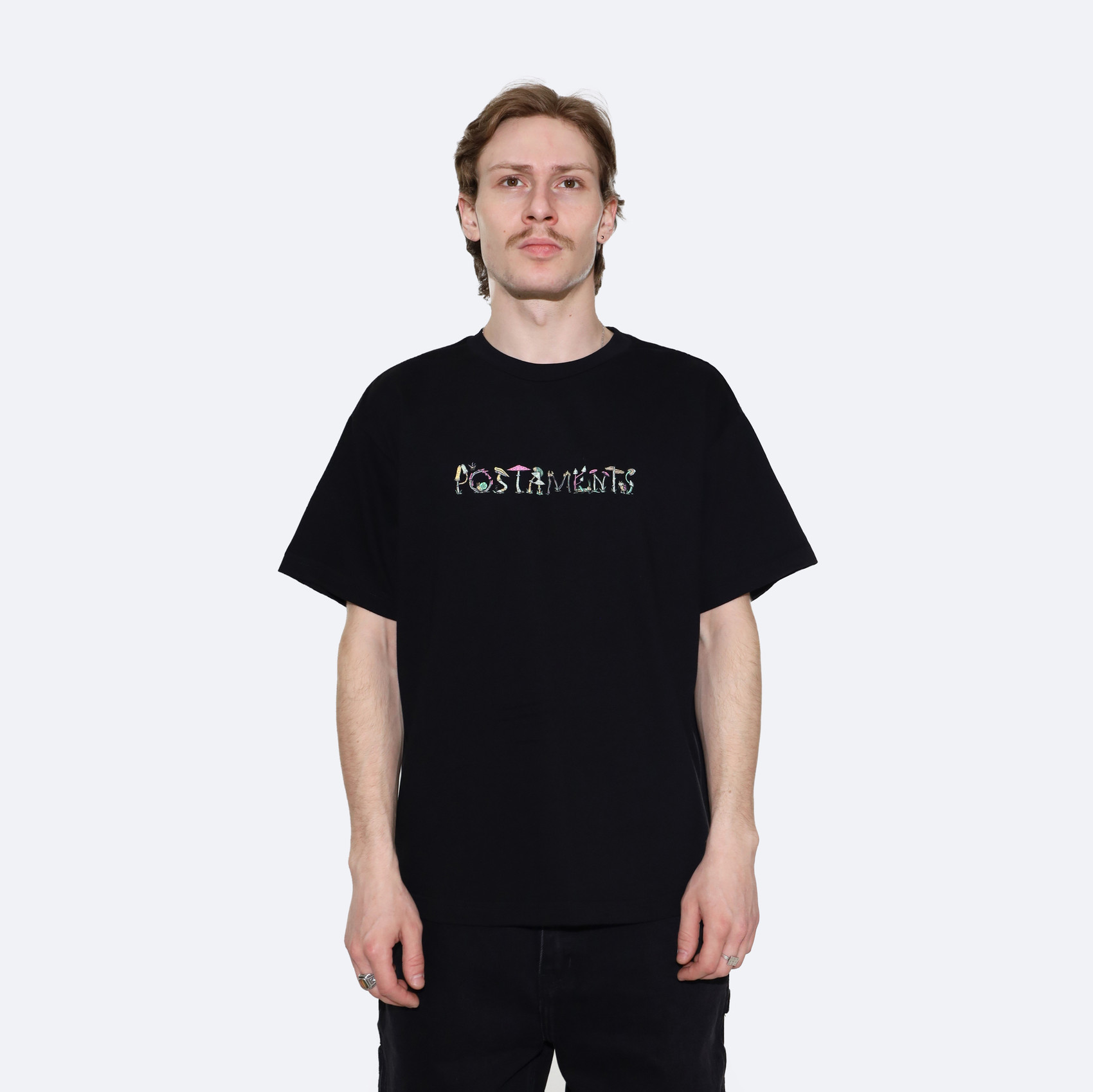 Футболка Postaments Shrooms (black) артикул: - купить в магазине Дайс
