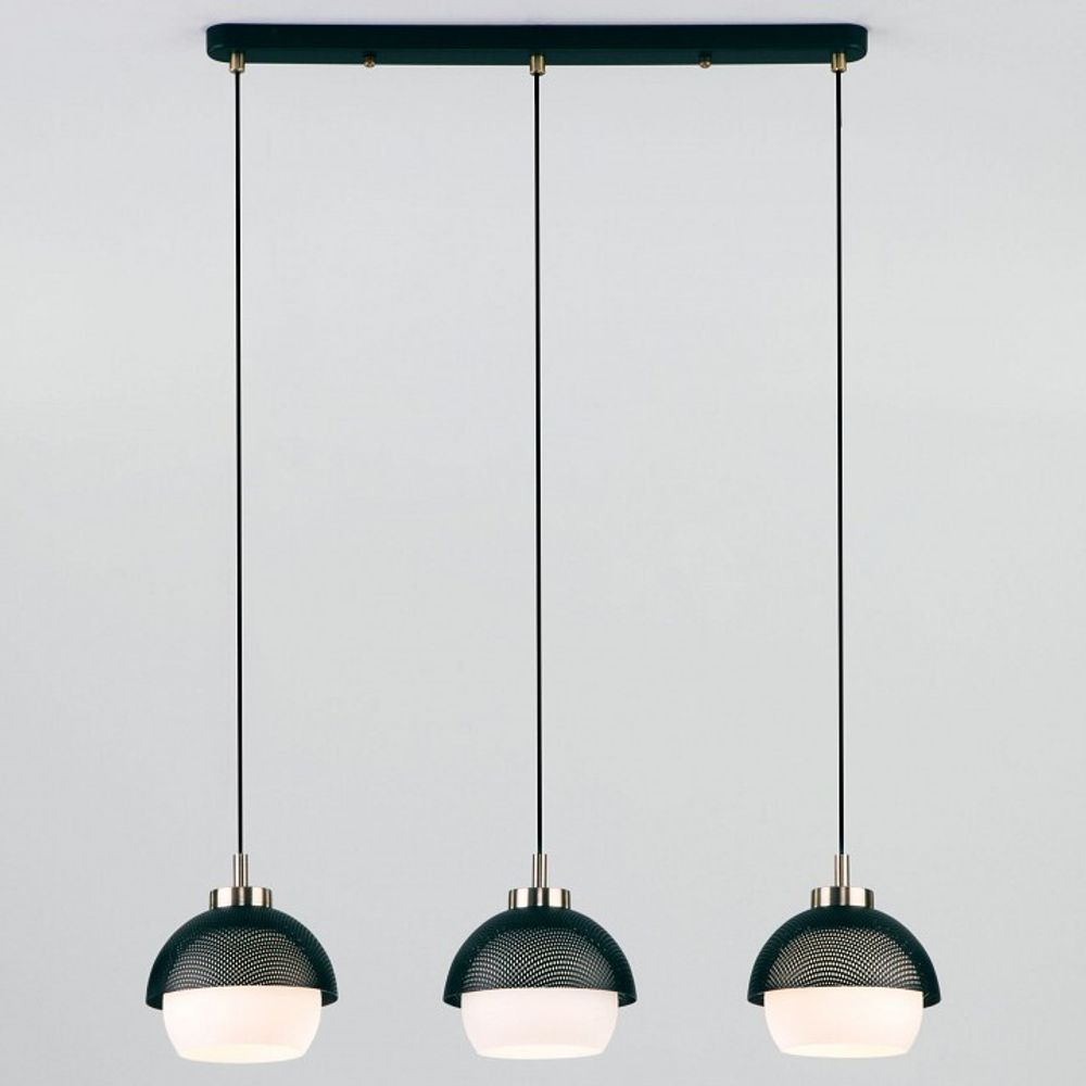 Подвесной светильник Eurosvet Nocciola 50106/3 античная бронза/черный