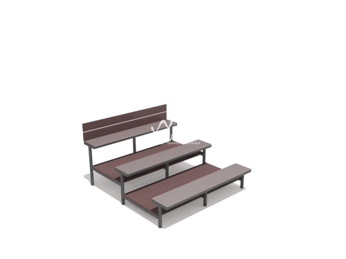 Трибуна открытая на 12 посадочных мест 41001