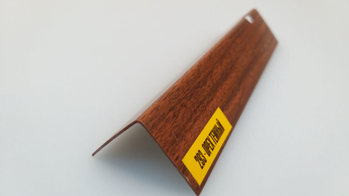 Угол ПВХ 293 Орех темный 20х20х2700 мм