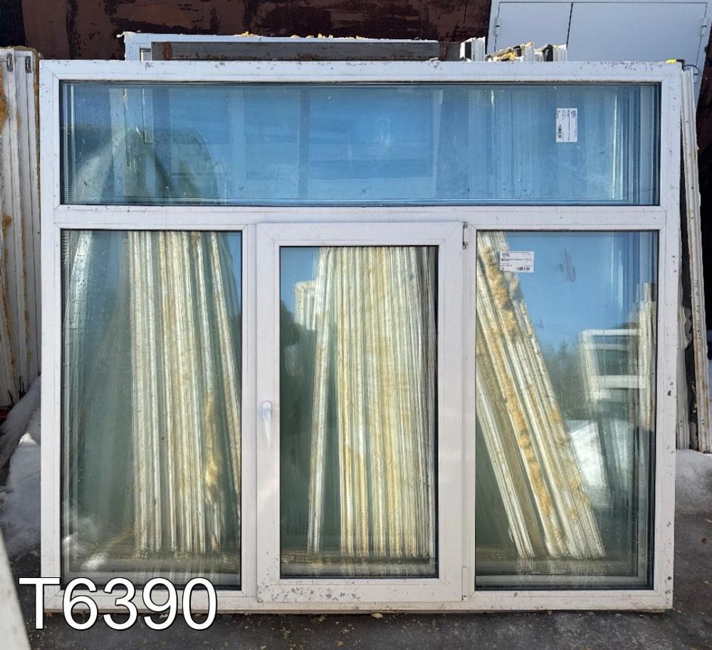 Окно Пластиковое Б/У 1780 (1320)(в) x 2070(ш)