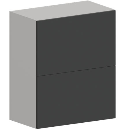 Кухня Модуль ШВГ 601Г Вотан / Графит Софт