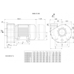 Насос BADU 21-80/33 G, без префильтра, 65 м³/ч, 3,45 кВт, 380В