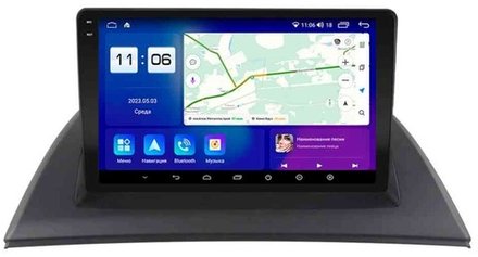 Магнитола для BMW X3 (E83) 2003-2010 - Parafar PF398RN2K на Android 13, QLED+2K, ТОП процессор, 4Гб+32Гб, CarPlay, 4G SIM-слот