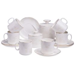 ЧАЙНЫЙ СЕРВИЗ LEFARD "МЕДИССОН" НА 6 ПЕР. 14 ПР