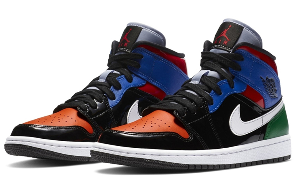 Air Jordan 1 Mid Se 'Multi Patent' Women's