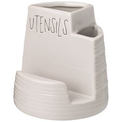 ПОДСТАВКА ДЛЯ КУХОННЫХ АКСЕССУАРОВ И ГУБКИ КОЛЛЕКЦИЯ "CRYSTAL", 13Х13Х13,5 СМ