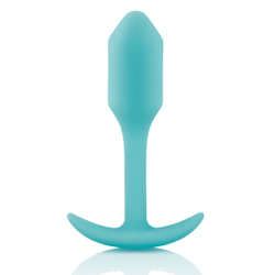 b-vibe Snug Plug 1 - Анальная пробка для ношения