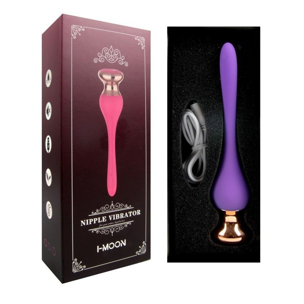 Вибромассажер I-MOON Nipple Vibrator, 14,5 см, 10 режимов