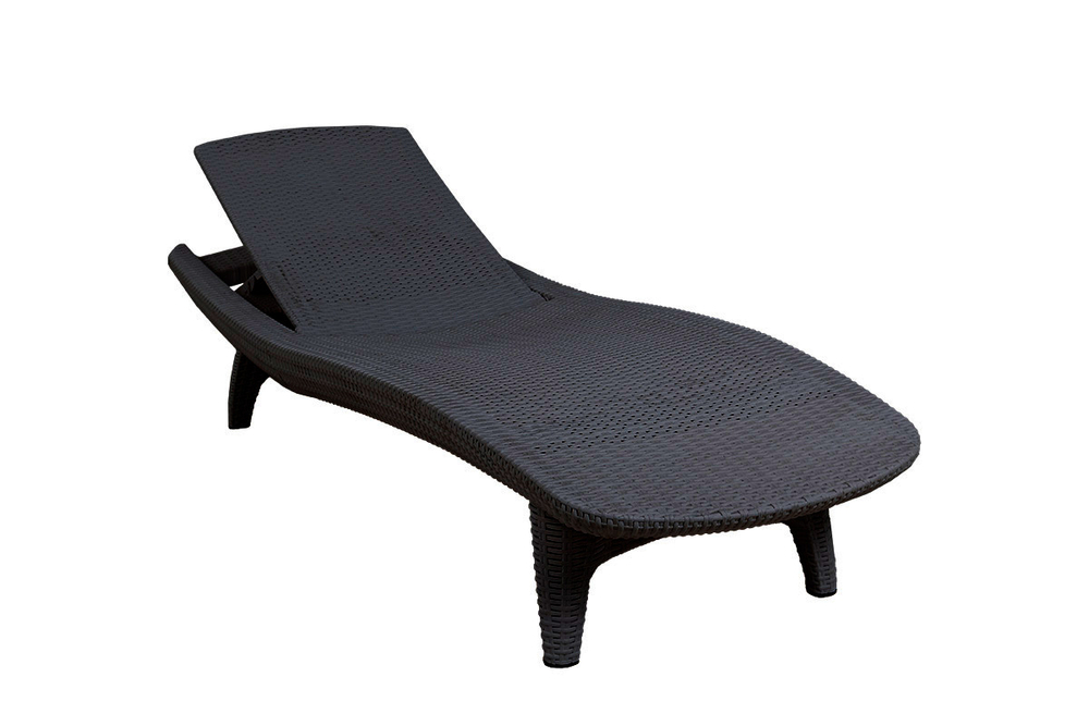 Шезлонг Pacific, серый