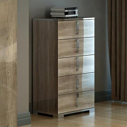 КАНАЛЕТТО Комод 5 ящиков