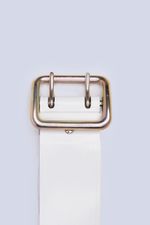 Ремень двухшпеньковый парадный  ВС России (белый)