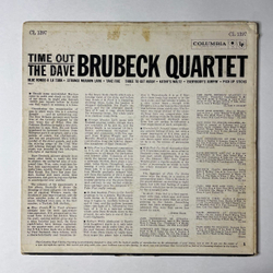 Винтажная виниловая пластинка LP The Dave Brubeck Quartet Time Out (USA 1959) 6 Глазая Columbia