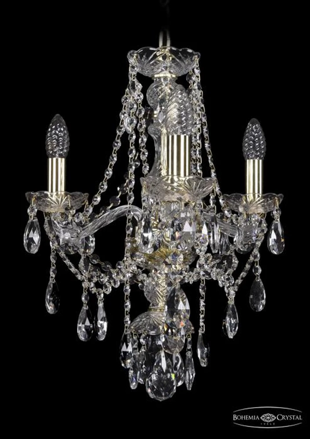 Подвесная люстра Bohemia Ivele 1415/3/141/G