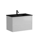 Тумба подвесная SANCOS Libra 790х450х500, c двумя ящиками оснащенными доводчиками, белый глянец , арт. LB80W