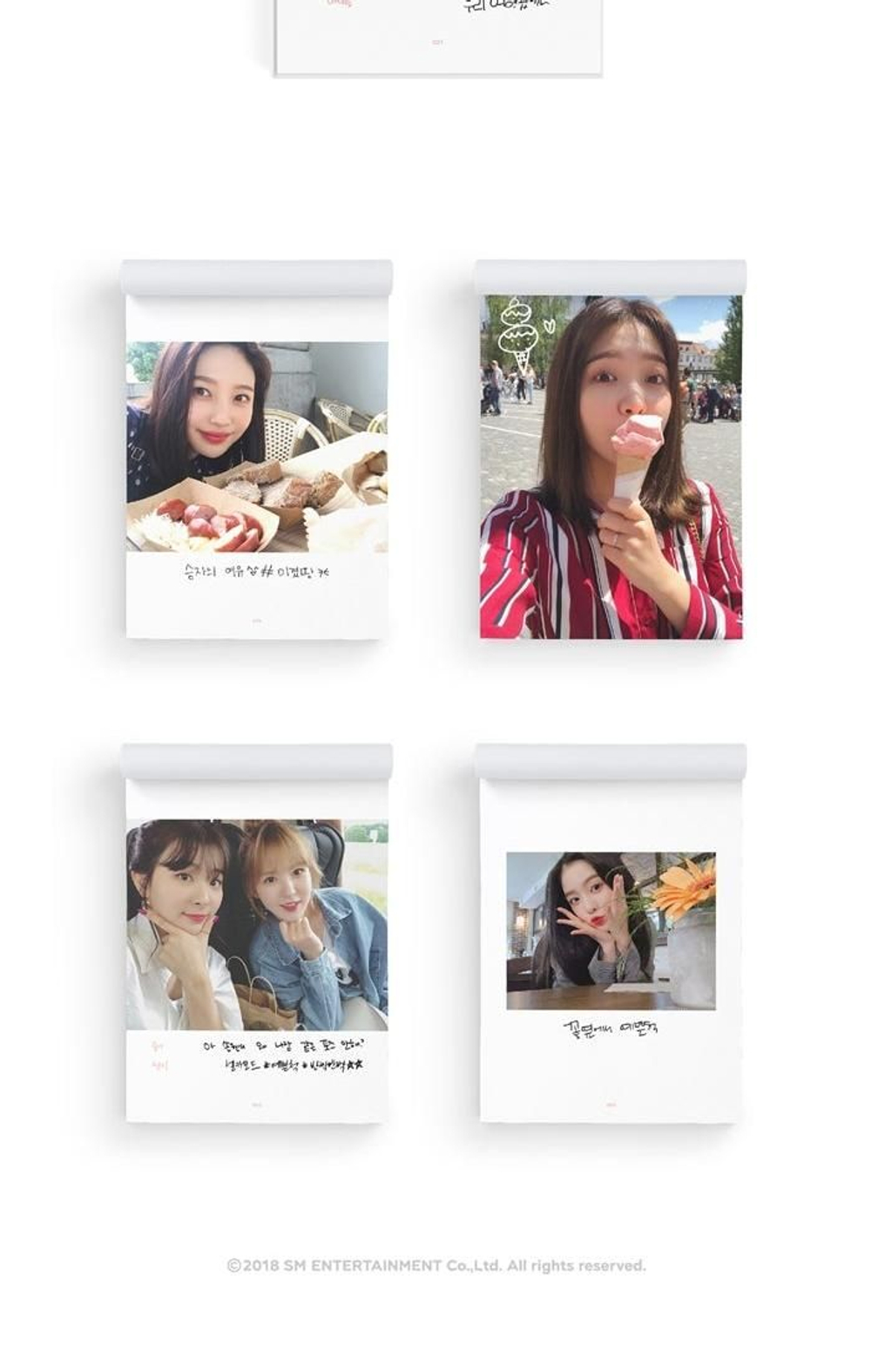 публикация Red Velvet - Selfie Book #2 LIMITED PhotoBook