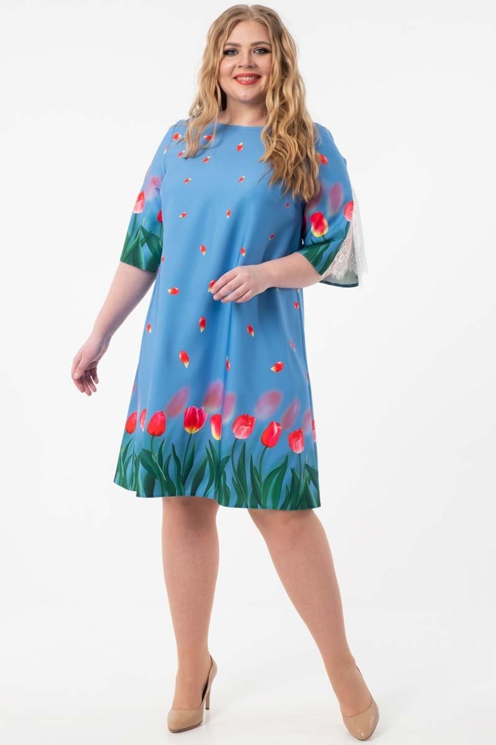 Платье П4-4077/3 Wisell (Акция)