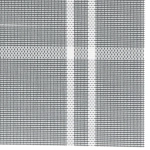 Салфетка на стол 30*45см плетеная, Клетка серая