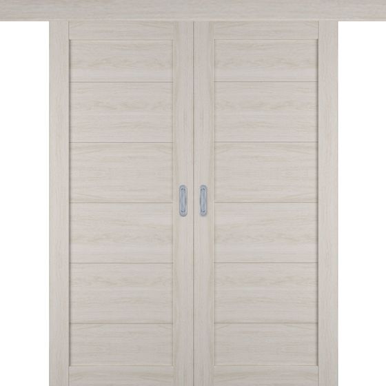 Купить Раздвижная двустворчатая дверь купе Atum Pro 32 Scansom Oak глухая