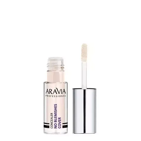 Консилер стойкий водоотталкивающий, тон 01 CONCEALER NO BLEMISH COVER, 5 мл ARAVIA Prof