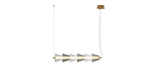 Подвесной светильник 23W 3000K FR6137PL-L21BT1 латунь Plum LED Freya