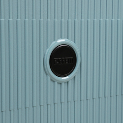 Чемодан средний (М) полипропилен "Fabretti"