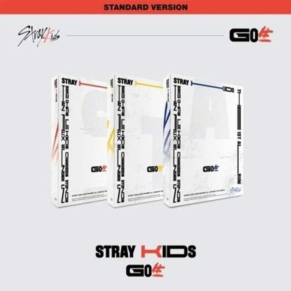 Альбом Stray Kids - Go (Go Live) 1st Album RANDOM Version