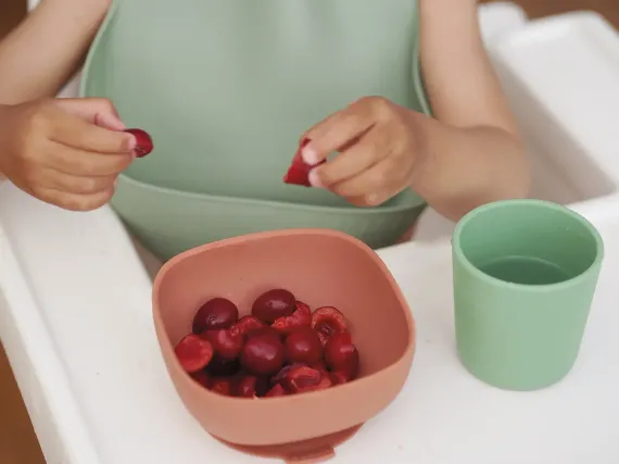 Набор посуды Beaba Coffrey Repas Silicone Miniral