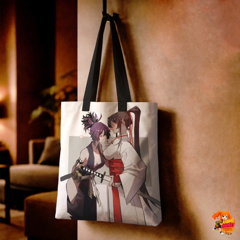 Сумка шоппер с принтом ATEEZ