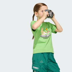 Adidas Футболка Minecraft, лаймовый