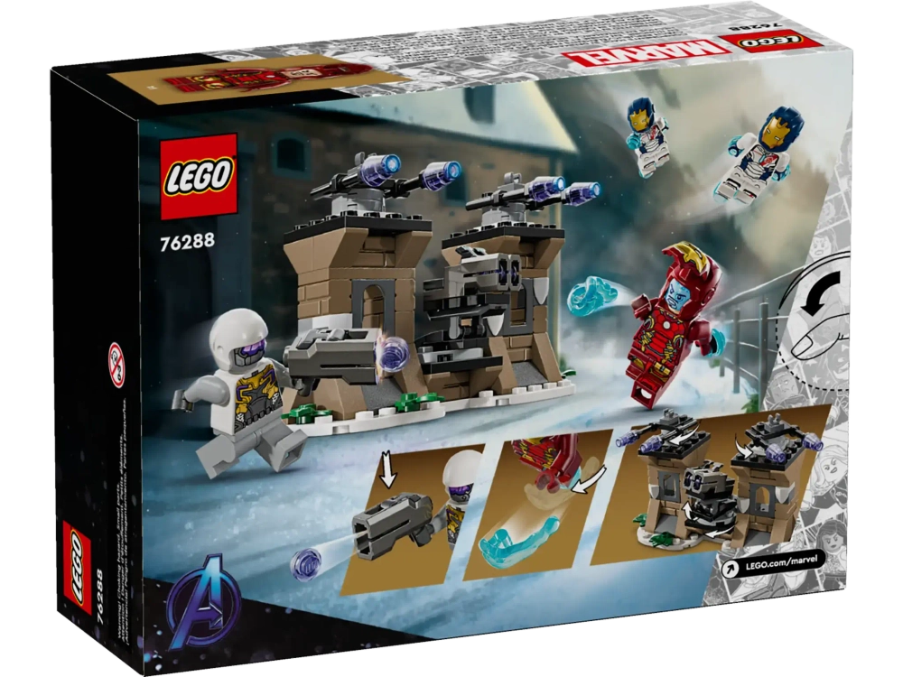 Конструктор LEGO Marvel 76288 Железный человек и Железный легион против Солдат Гидры