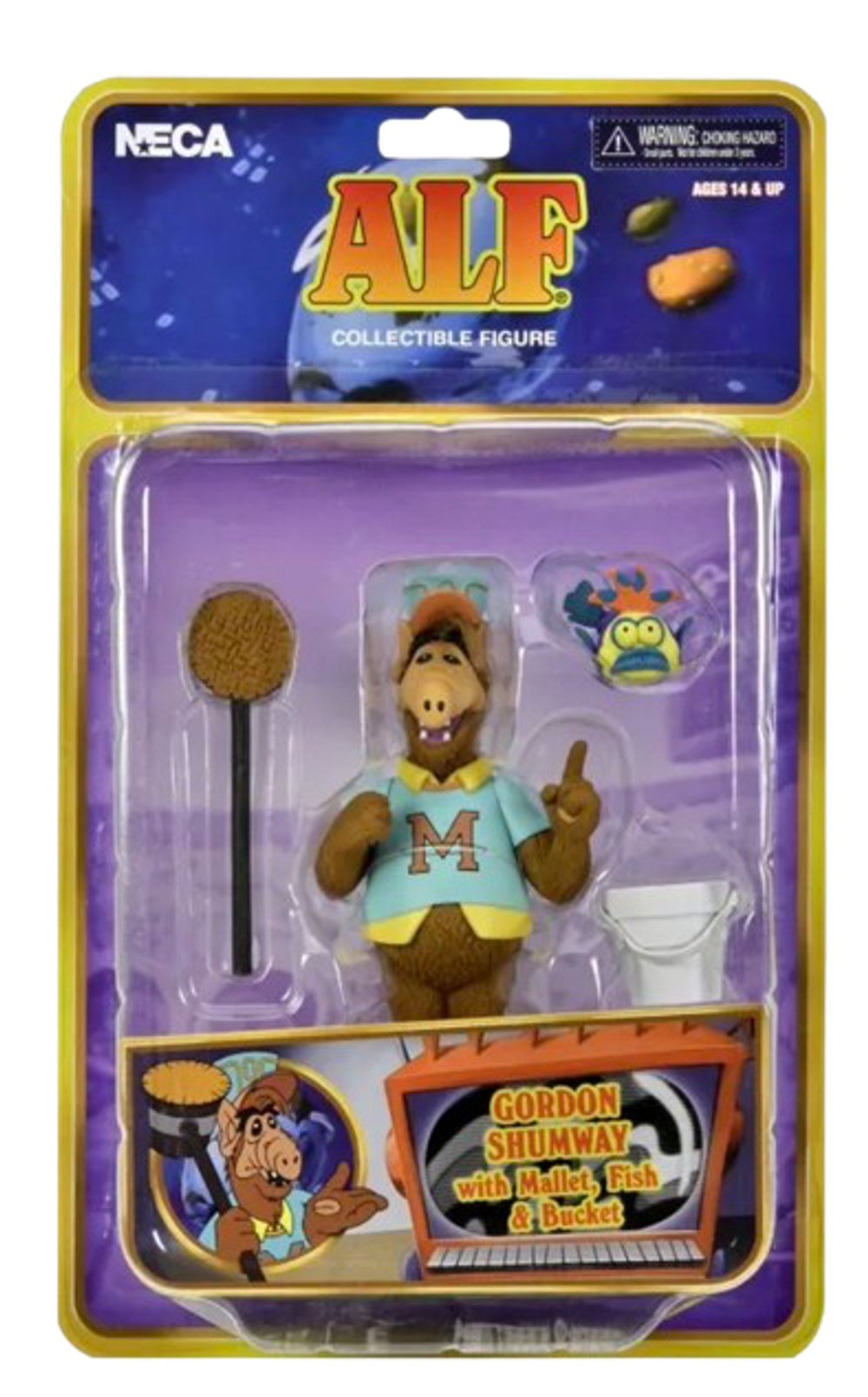Фигурка Neca Toony Classic Alf Baseball