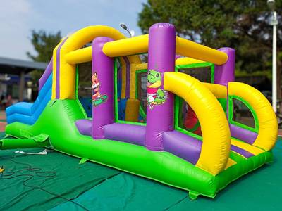 Коммерческий надувной батут «Попрыгунчик», 6x3x2,5 м