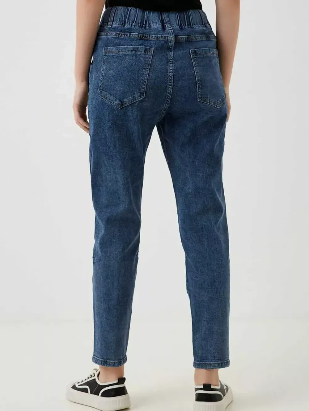 Джинсы на резинке больших размеров