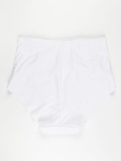 Высокие трусики с кружевом S10 (Размер: 6 размер) (Цвет: белый)