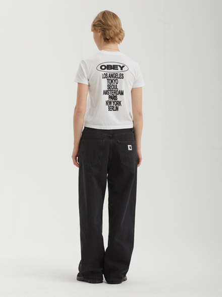 Женская Футболка Obey Cities