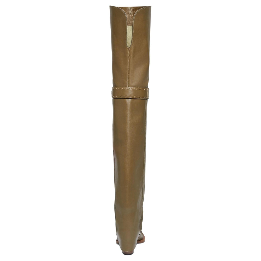 FENDI Over the knee Boots 5.5cm Women"s Green