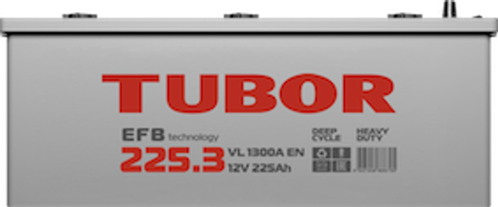 TUBOR EFB 6СТ-225 аккумулятор